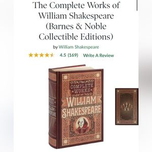 The Complete Works of William Shakespeare (Barnes & Noble Collectible Editions)